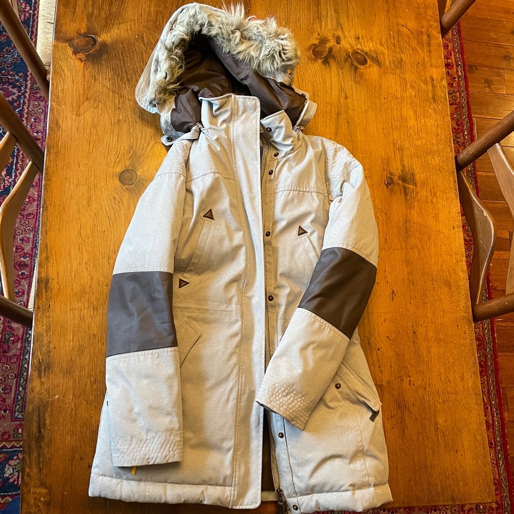 Lole winter coat with fur lined hood